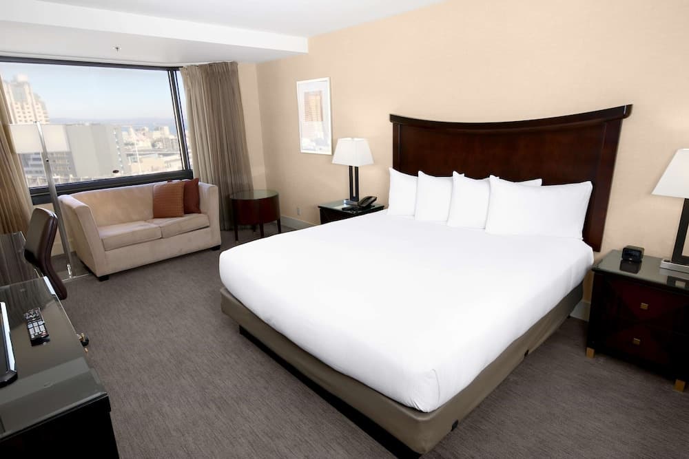 Room, 1 King Bed with Sofa bed (Deluxe View) at Hilton Parc 55 San Francisco Union Square in San Francisco, CA