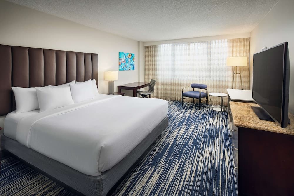 Standard Room, 1 King Bed (Non-Suite) at Embassy Suites by Hilton West Palm Beach Central in West Palm Beach, FL