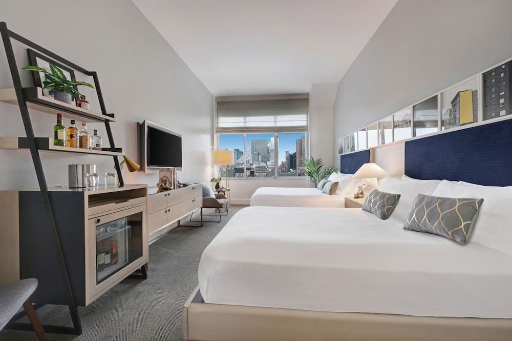 Deluxe Room, 2 Queen Beds, Mobility Accessible at Ink 48 Hotel in New York, NY