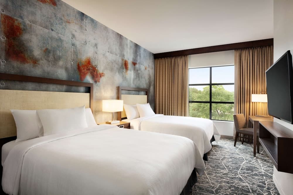 Suite, 2 Queen Beds, Accessible, Bathtub at Embassy Suites San Antonio Brooks City Base Hotel & Spa in San Antonio, TX