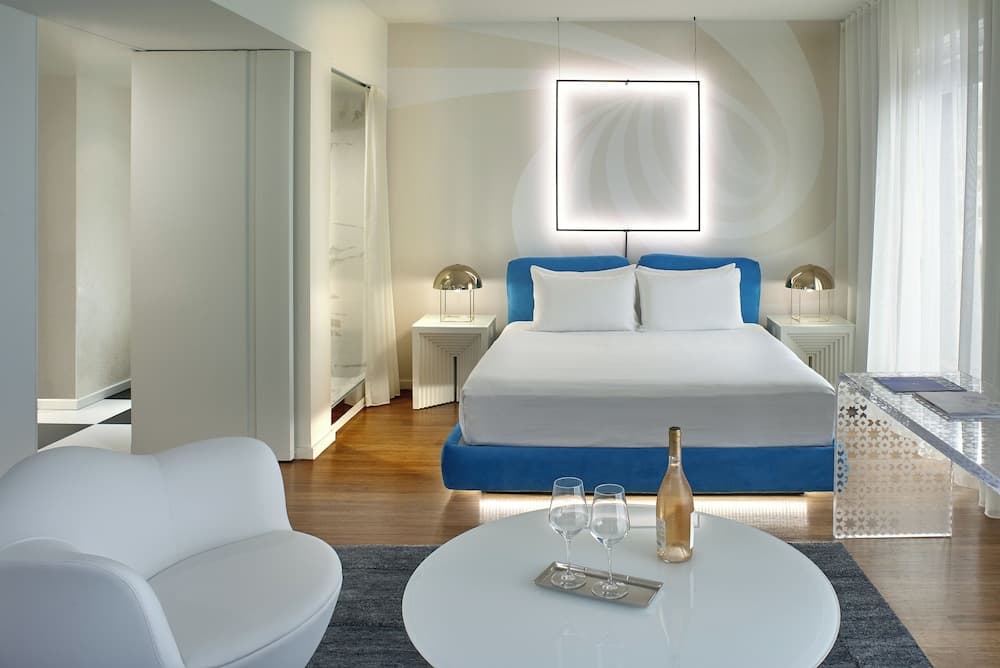 Deluxe Suite, 1 King Bed (Studio) at Mondrian Los Angeles in West Hollywood, CA