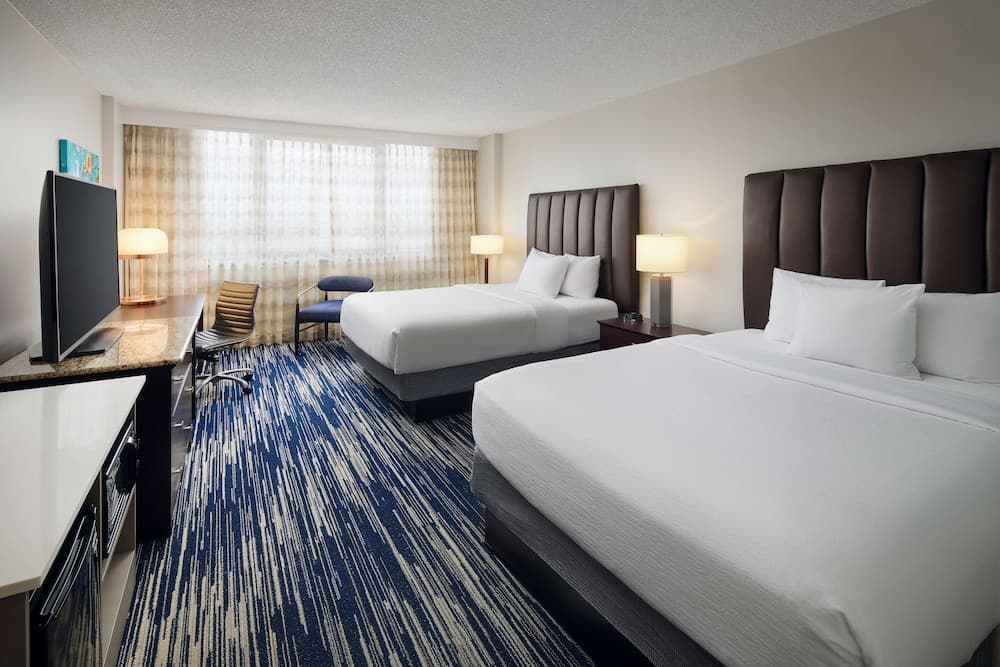 Standard Room, 2 Queen Beds (Non-Suite) at Embassy Suites by Hilton West Palm Beach Central in West Palm Beach, FL