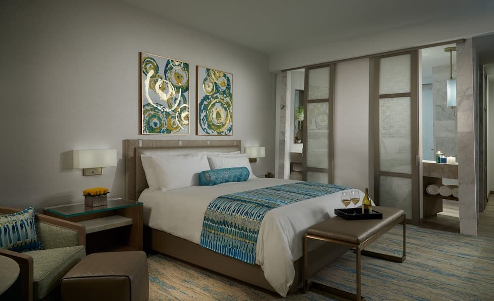 Deluxe Room, 1 King Bed, Non Smoking at The Guitar Hotel at Seminole Hard Rock in Hollywood, FL