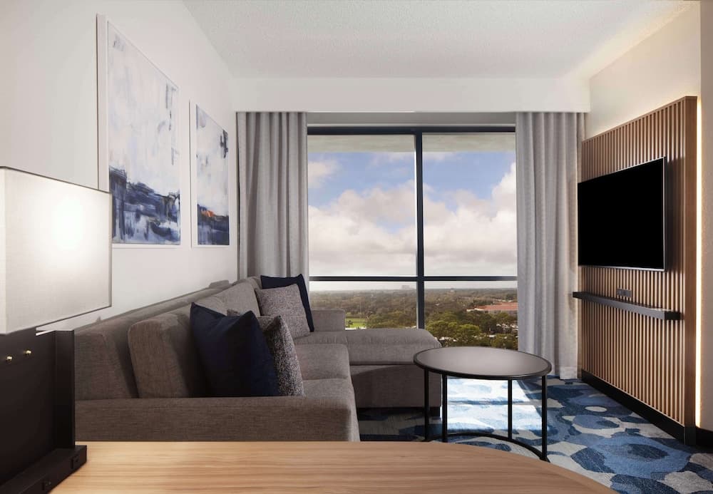Suite, 2 Double Beds, Accessible (Hearing) at Embassy Suites by Hilton Palm Beach Gardens PGA Boulevard in Palm Beach Gardens, FL