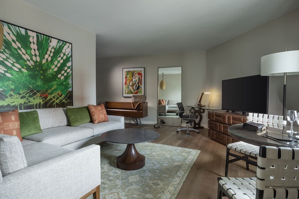 Suite, 1 King Bed, Non Smoking, River View (Corner) at Hotel Contessa in San Antonio, TX