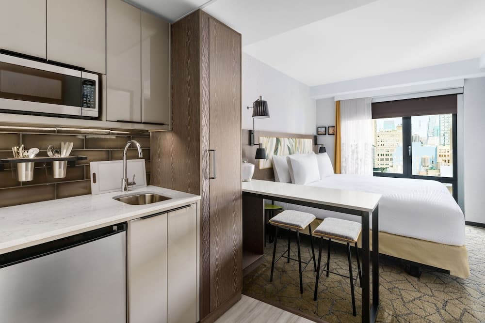 Studio, 1 King Bed, Kitchenette, City View at TownePlace Suites by Marriott New York Manhattan/Chelsea in New York, NY