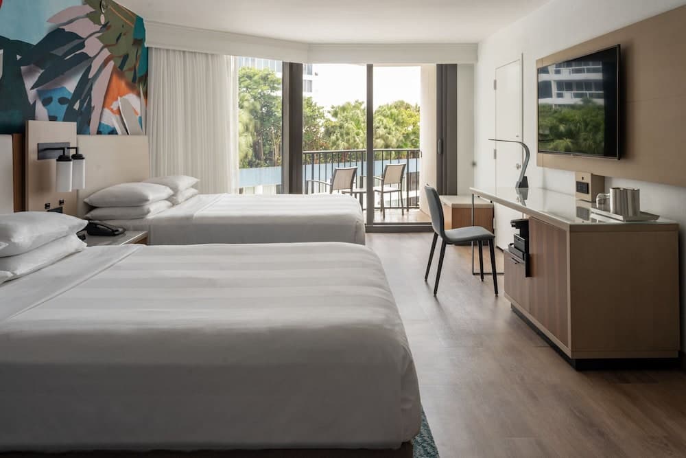 Room, 2 Queen Beds (Pool View) at Miami Marriott Biscayne Bay in Miami, FL