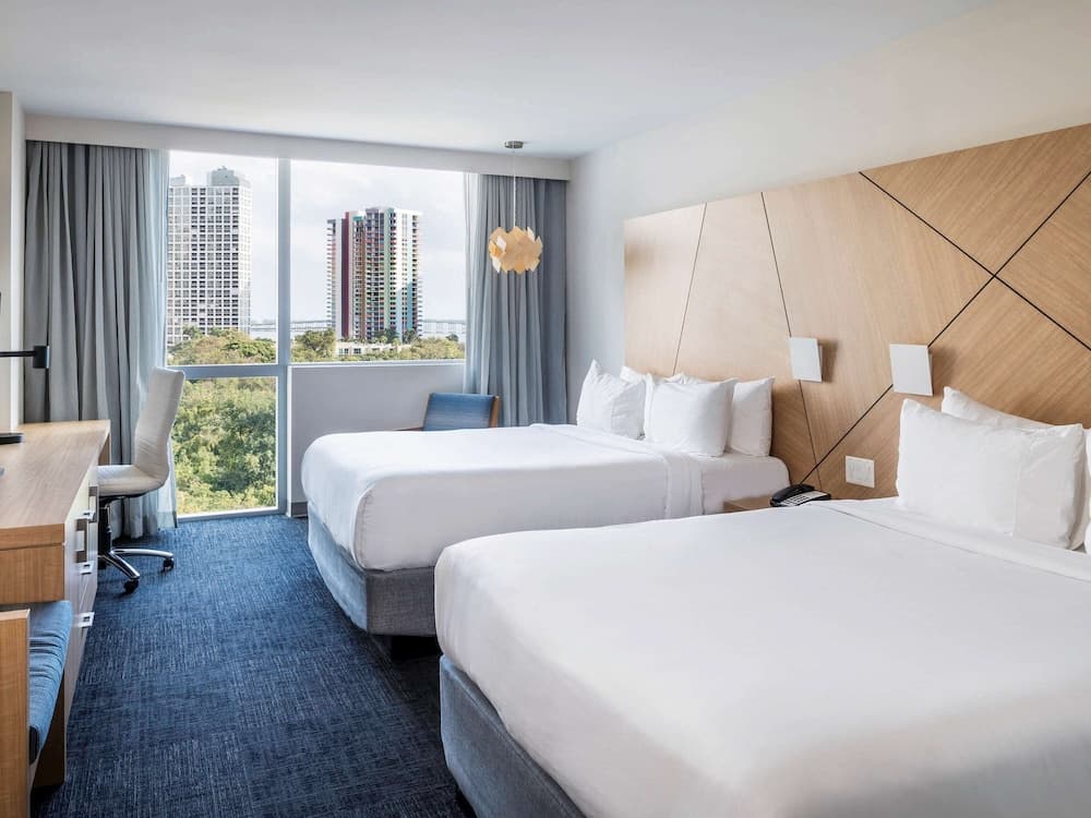 Superior Room, 2 Queen Beds, Accessible (City and Park view) at Novotel Miami Brickell in Miami, FL