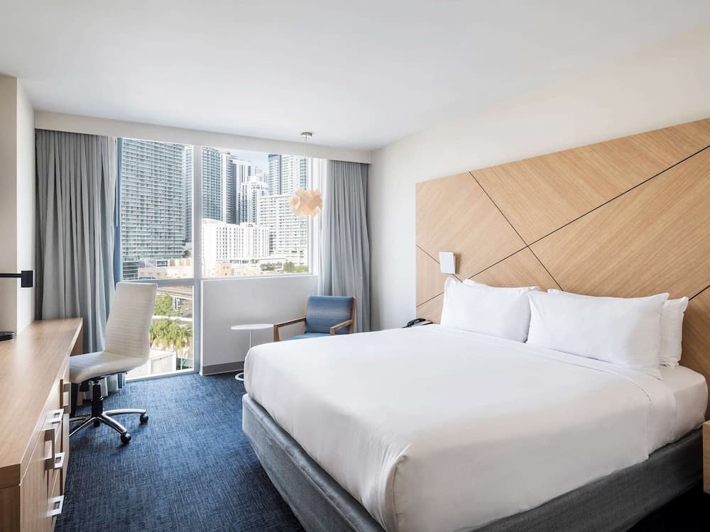 Superior Room, 1 King Bed, Accessible, Park View at Novotel Miami Brickell in Miami, FL