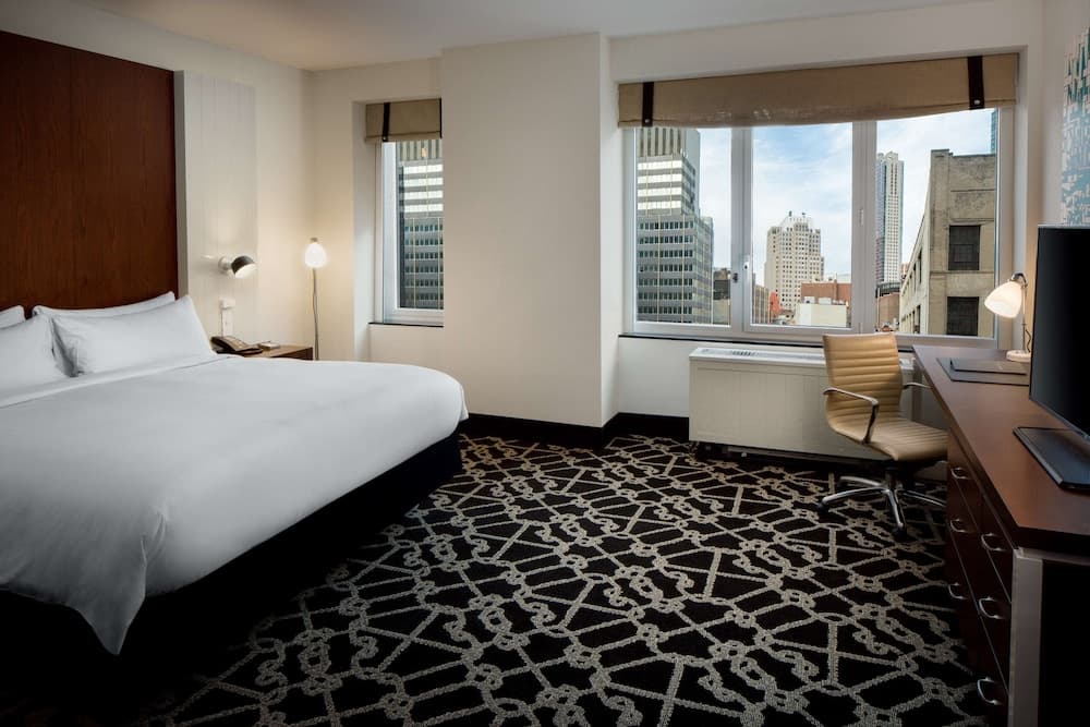 Executive Room, 1 King Bed, Accessible, Bathtub at Hilton Brooklyn New York - Newly Renovated in Brooklyn, NY