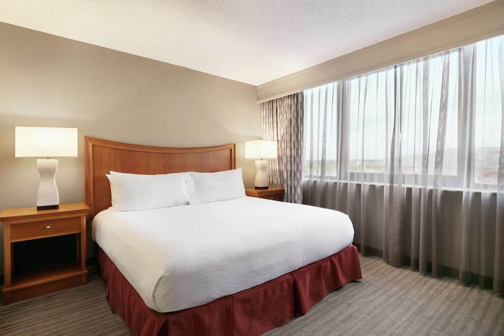 Suite, 1 King Bed, Accessible, Non Smoking (Hearing) at Embassy Suites by Hilton Orlando International Dr ICON Park in Orlando, FL