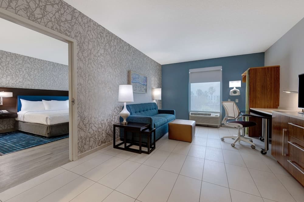 Suite, 1 King Bed, Accessible, Non Smoking (Roll-in Shower) at Home2 Suites by Hilton Orlando International Drive South - Free Shuttle to Theme Parks in Orlando, FL
