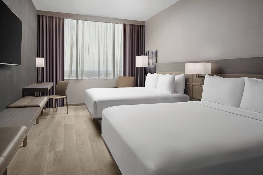 Room, 2 Queen Beds at AC Hotel by Marriott Orlando Downtown in Orlando, FL