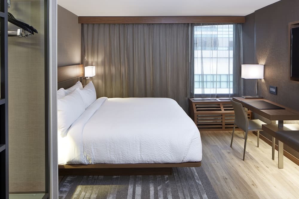 Room, 1 King Bed (Hearing Accessible) at AC Hotel by Marriott Atlanta Downtown in Atlanta, GA