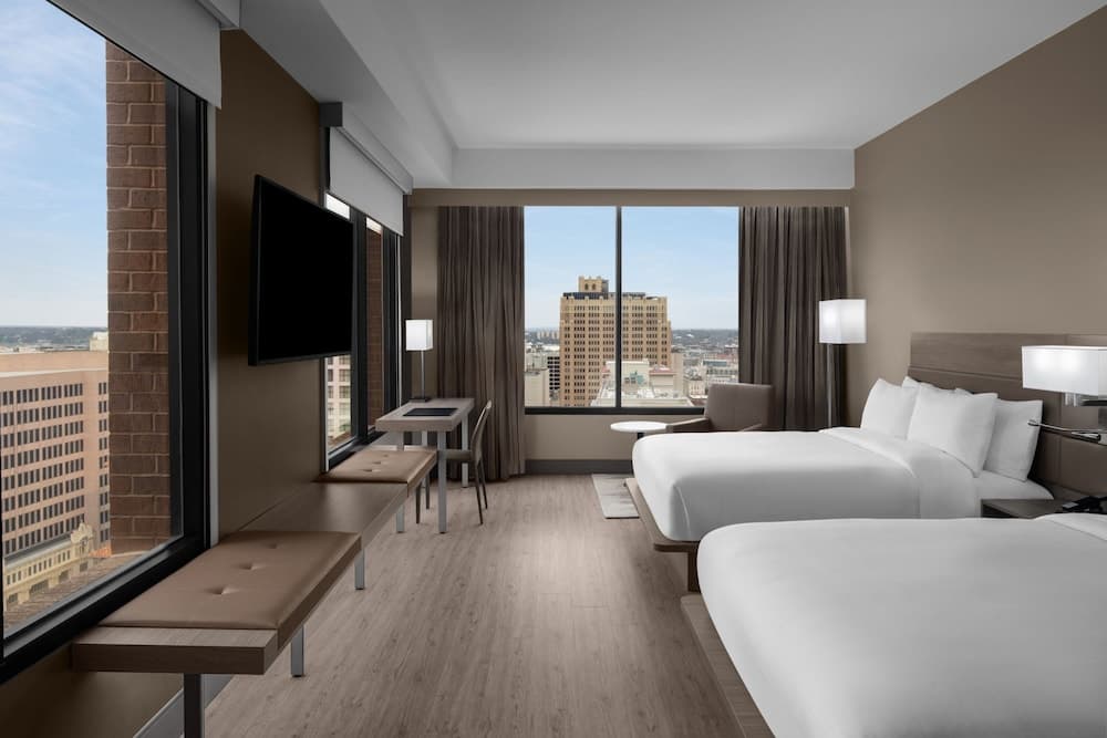 Room, 2 Queen Beds at AC Hotel by Marriott San Antonio Riverwalk in San Antonio, TX