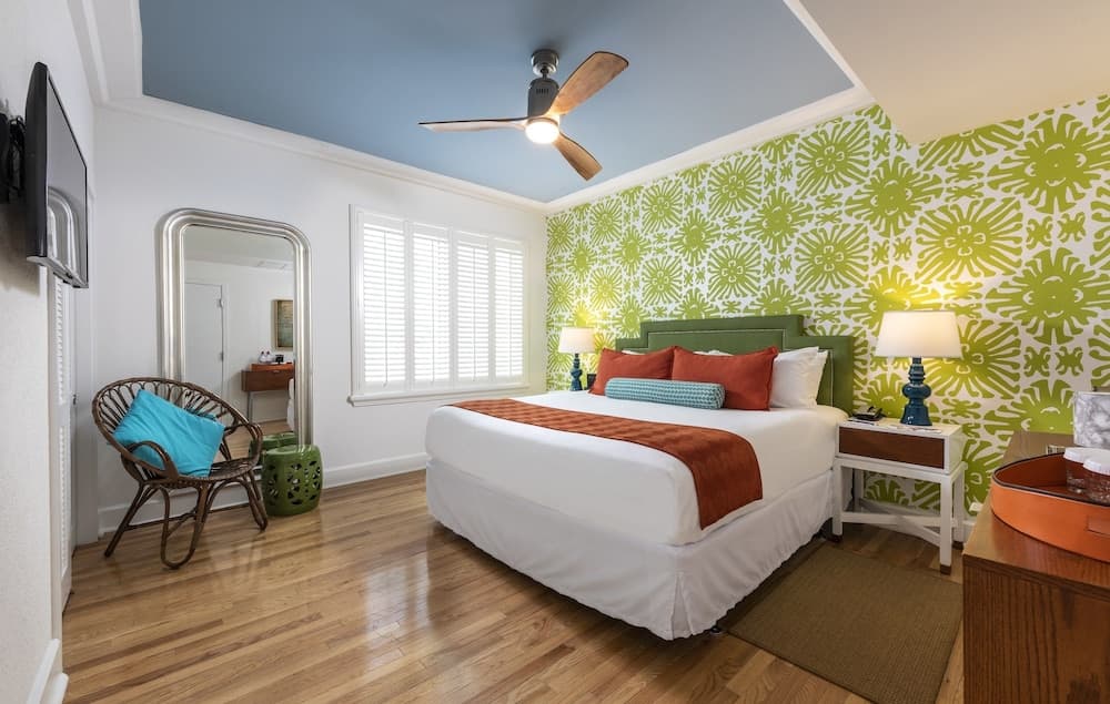 Standard Room, 1 Queen Bed, Courtyard View (Communications) at Circa 39 Miami Beach in Miami Beach, FL