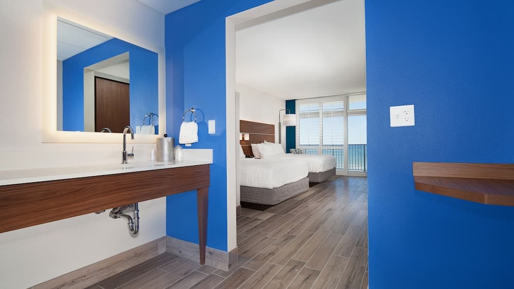 Standard Room, Multiple Beds, Accessible at Holiday Inn Express & Suites Panama City Beach - Beachfront by IHG in Panama City Beach, FL