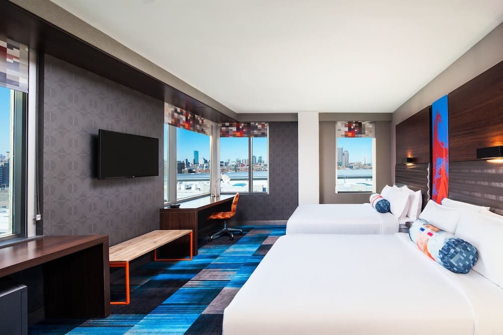 Room, 2 Queen Beds at Aloft Boston Seaport District in Boston, MA