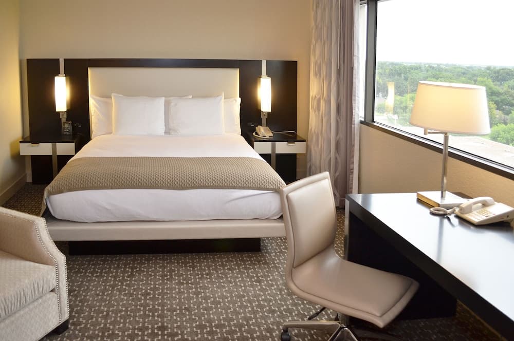 King Alcove Suite at DoubleTree by Hilton Hotel Houston Hobby Airport in Houston, TX