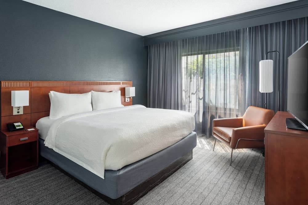 Suite, 1 King Bed with Sofa bed at Courtyard by Marriott West Palm Beach in West Palm Beach, FL