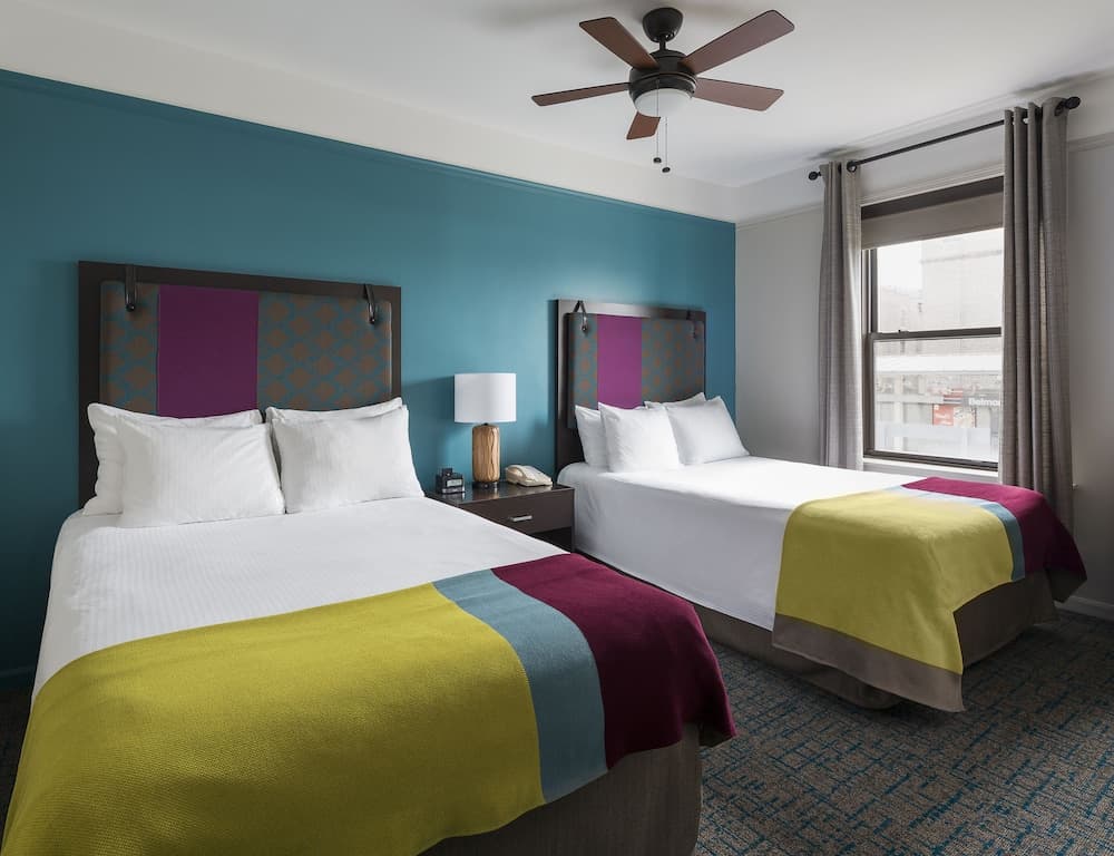 Suite, 2 Double Beds at City Suites Hotel in Chicago, IL