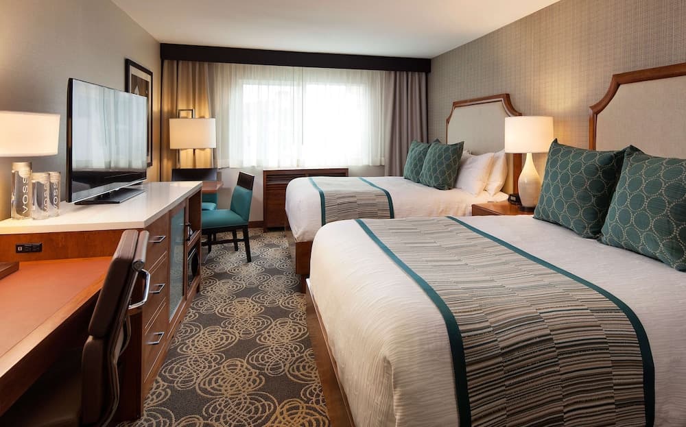 Room, 2 Queen Beds, Accessible (Roll-In Shower) at Redondo Beach Hotel, Tapestry Collection by Hilton in Redondo Beach, CA