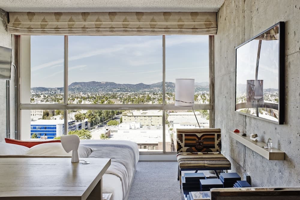 Room, 1 King Bed (Hollywood Hills View King) at The LINE Hotel LA in Los Angeles, CA