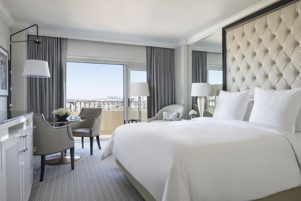 Deluxe Room, 1 King Bed, Balcony at Four Seasons Hotel Los Angeles at Beverly Hills in Los Angeles, CA