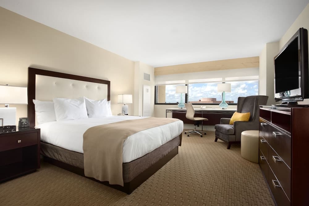 Room, 1 King Bed, Accessible at Hilton Miami Airport Blue Lagoon in Miami, FL