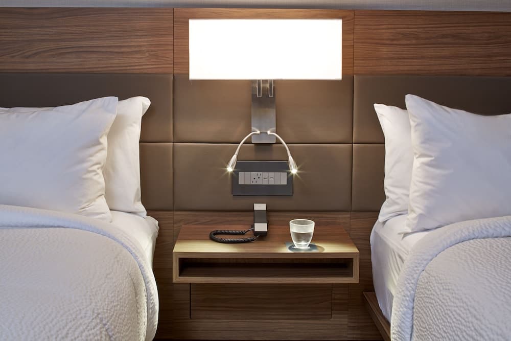 Room, 2 Queen Beds (Hearing Accessible) at AC Hotel by Marriott Atlanta Downtown in Atlanta, GA