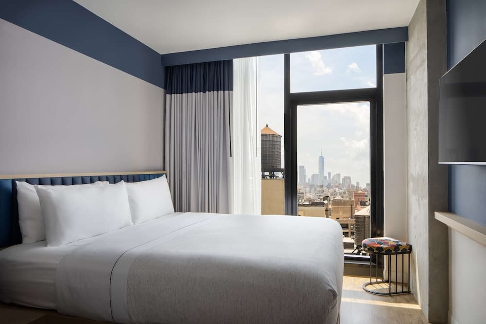 Room, 1 King Bed, Accessible, City View (Mobility, Bathtub) at Motto by Hilton New York City Chelsea in New York, NY