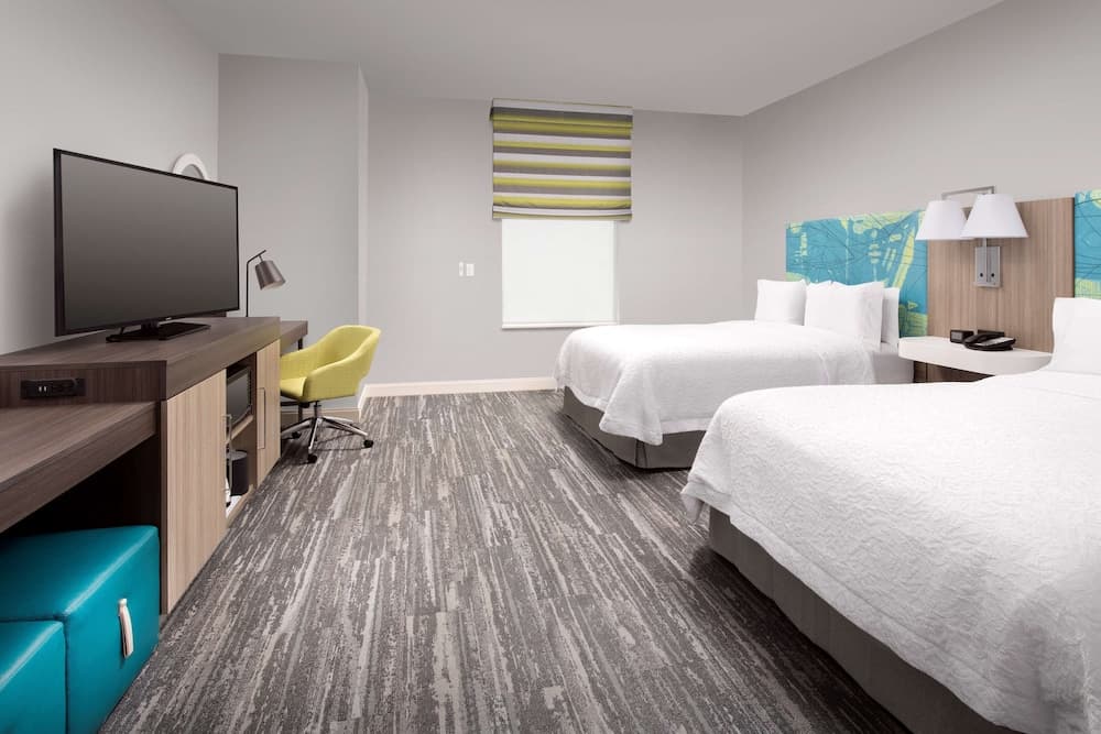 Room, 2 Queen Beds, Accessible, Bathtub (Hearing) at Hampton Inn Miami Airport East in Miami, FL