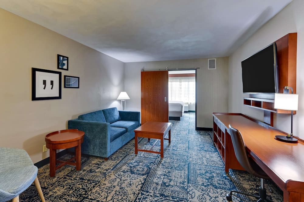 Suite, 1 King Bed With Sofa Bed, Refrigerator & Microwave (2 Rooms) at Wyndham Garden San Antonio Airport in San Antonio, TX