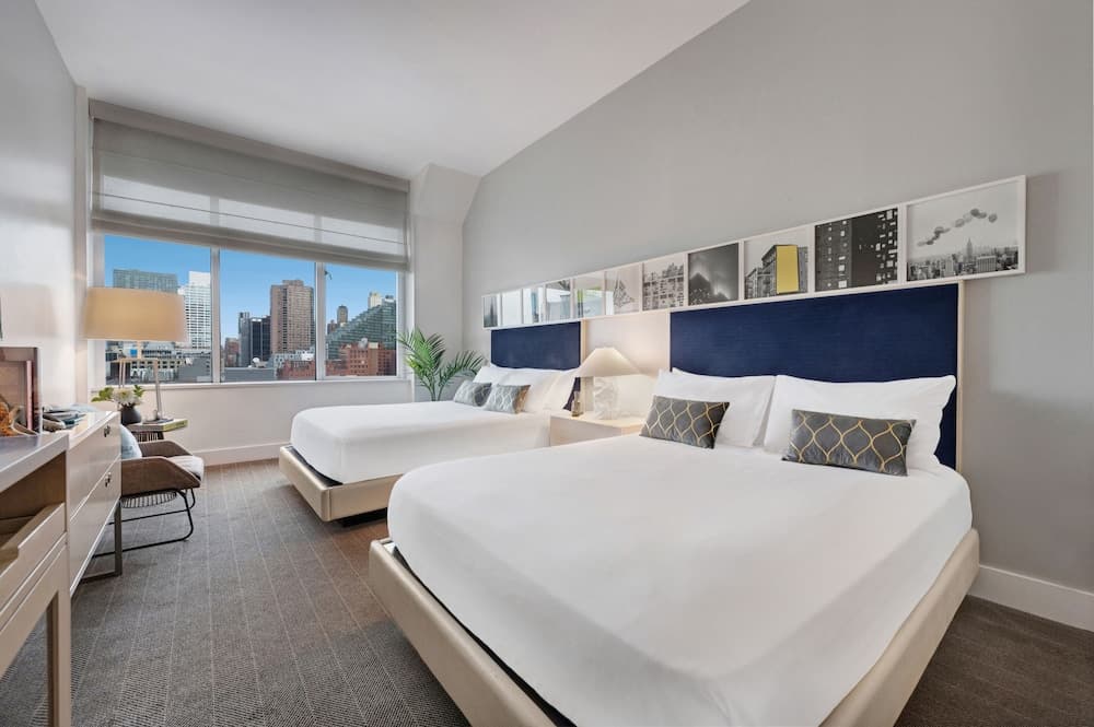 Deluxe Room, 2 Queen Beds at Ink 48 Hotel in New York, NY