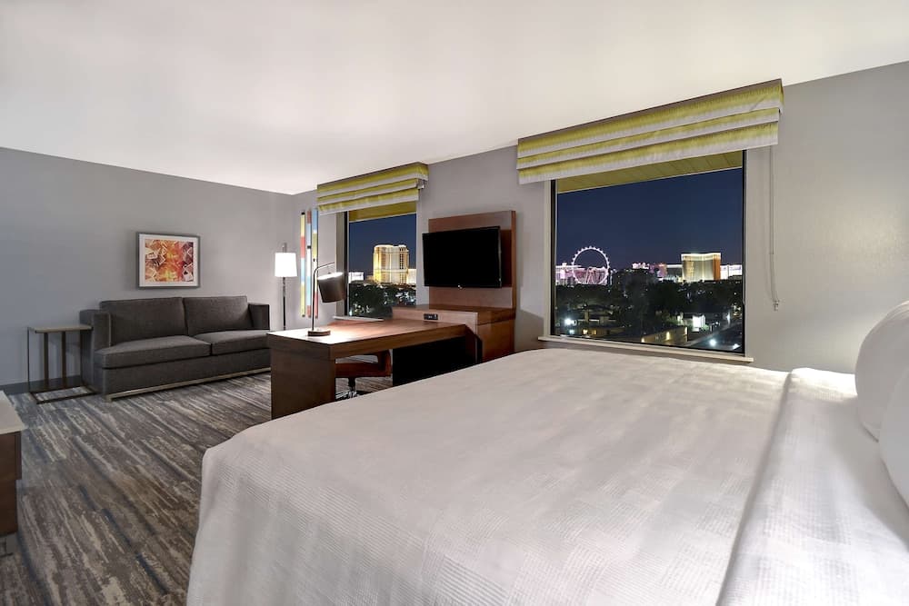 Room, 1 King Bed, Accessible at Hampton Inn & Suites Las Vegas Convention Center - No Resort Fee in Las Vegas, NV