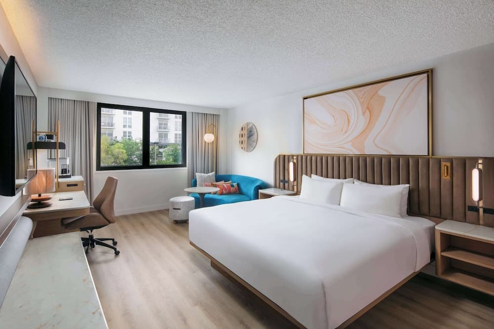 Room, 1 King Bed, Accessible (Mobility Roll in Shower) at Sonesta Miami Airport in Miami, FL
