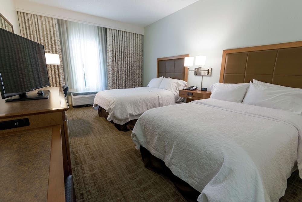Room, 2 Double Beds, Accessible, Bathtub at Hampton Inn Boca Raton in Boca Raton, FL