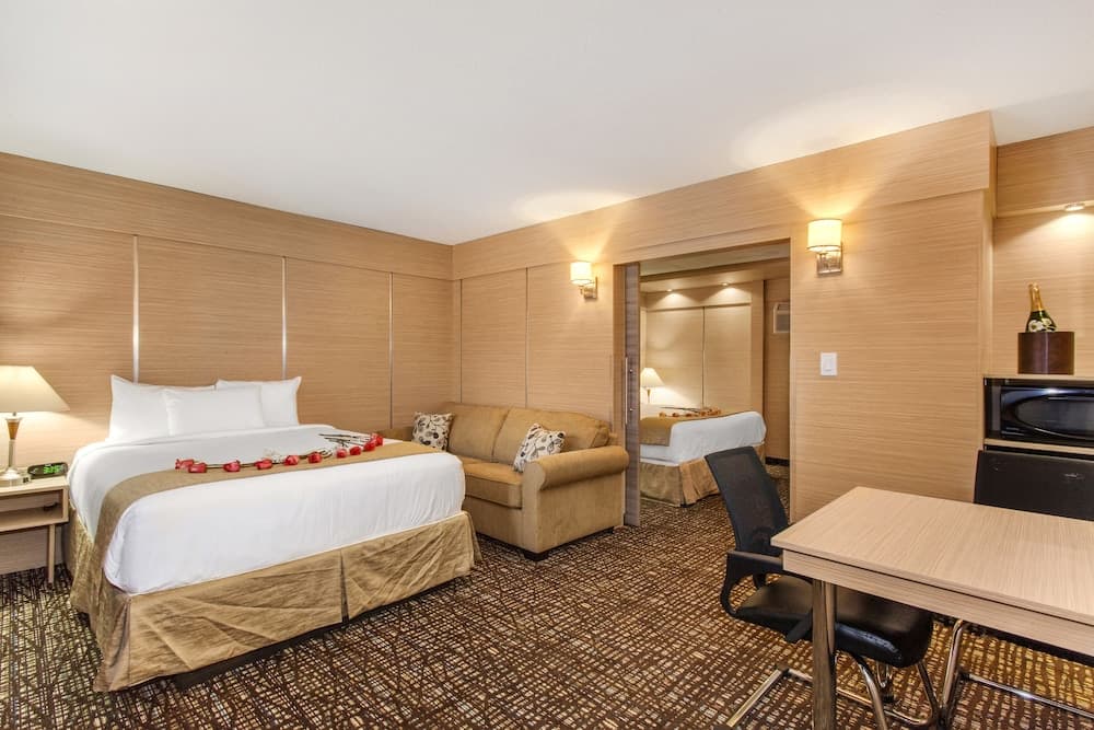 Studio Suite, 1 Bedroom (1 King and 1 Queen Bed) at Ocean Beach Palace in Fort Lauderdale, FL