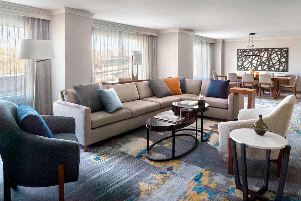 Suite, 1 Queen Bed with Sofa bed at Atlanta Airport Marriott Gateway in Atlanta, GA