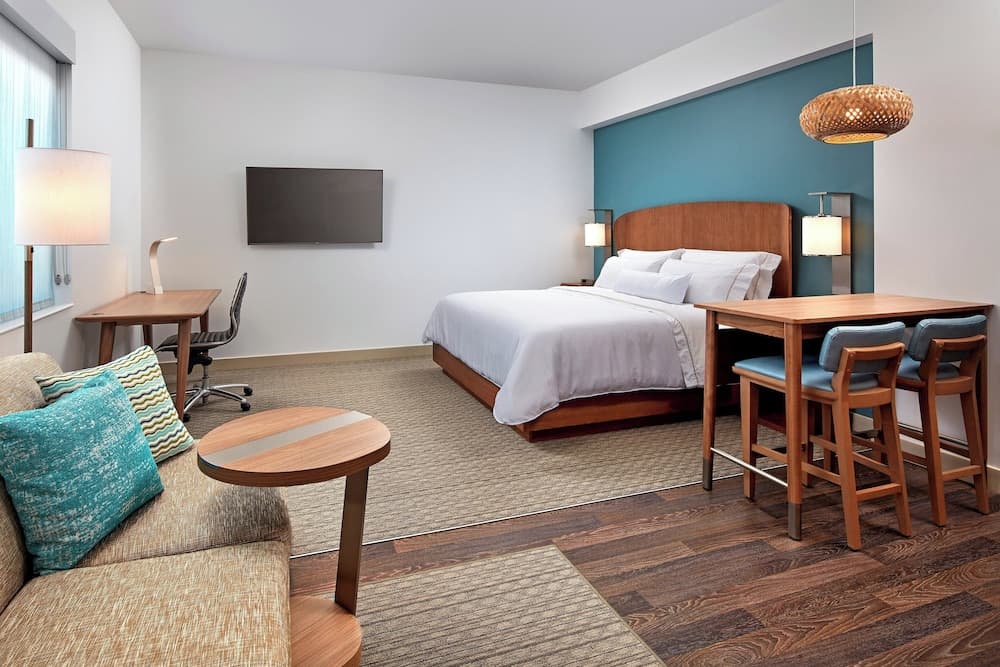 Studio, 1 King Bed with Sofa bed at Element Santa Clara in Santa Clara, CA