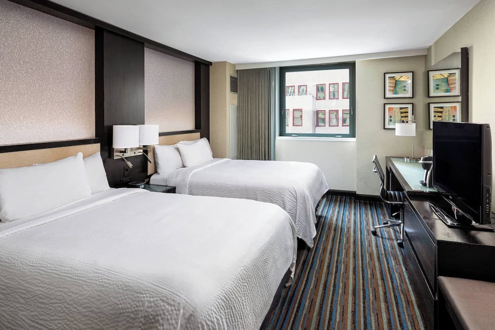 Double Room, 2 Double Beds (Mobility/Hearing Accessible, Tub) at Courtyard New York Manhattan/Times Square in New York, NY