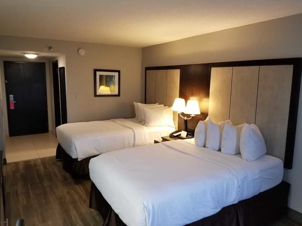 Room, 2 Double Beds, Accessible, Non Smoking (Mobility,Roll-In Shower) at Wyndham Garden Hotel - Jacksonville in Jacksonville, FL