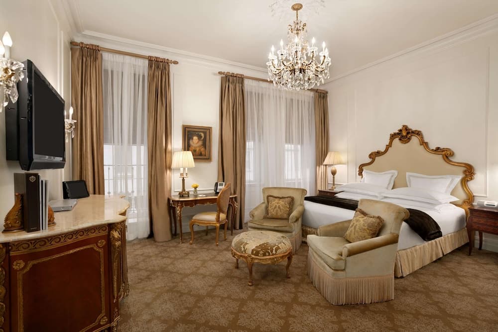 Deluxe Room, 1 King Bed, Accessible at The Plaza - A Fairmont Managed Hotel in New York, NY