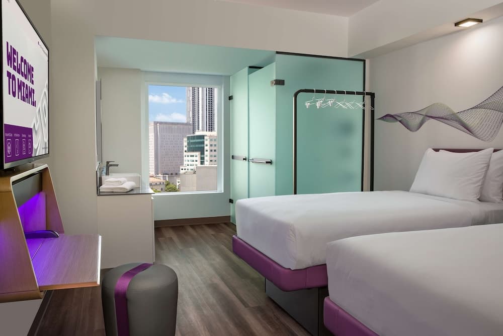 Premium Twin Room at Yotel Miami in Miami, FL
