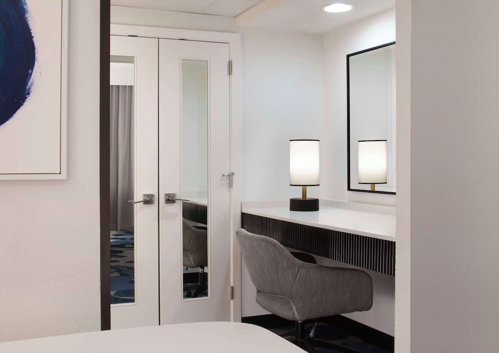 Suite, 1 King Bed, Accessible, Allergy Friendly (Hearing) at Embassy Suites by Hilton Palm Beach Gardens PGA Boulevard in Palm Beach Gardens, FL