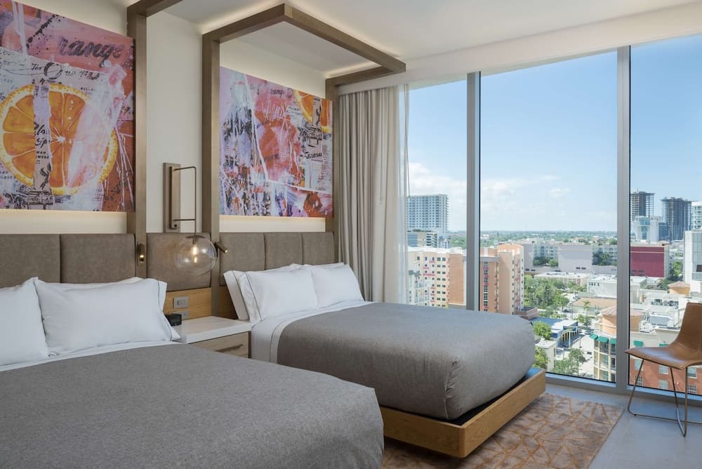Room, 2 Queen Beds at Canopy by Hilton West Palm Beach Downtown in West Palm Beach, FL
