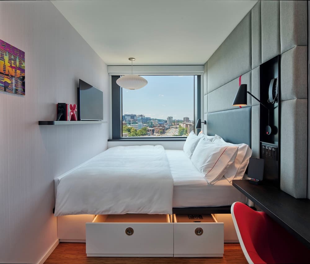 Room, 1 King Bed, City View at citizenM Boston Back Bay in Boston, MA