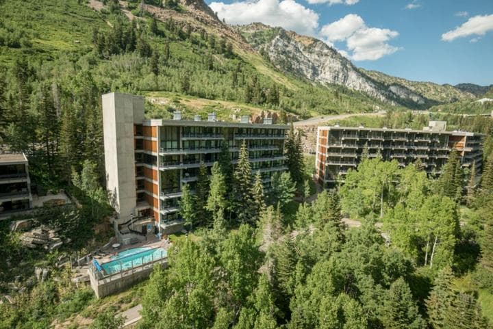 Inn at Snowbird featured exterior or lobby in The Cliff Lodge — similar hotel