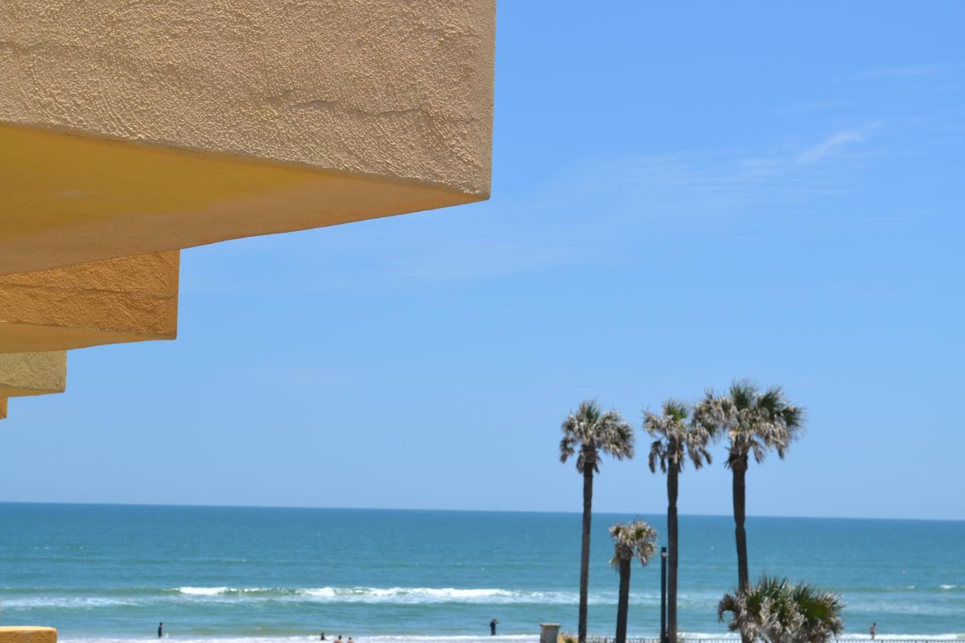 Daytona Beach studio condo with beautiful Ocean view featured exterior or lobby in Daytona Beach, FL — similar hotel