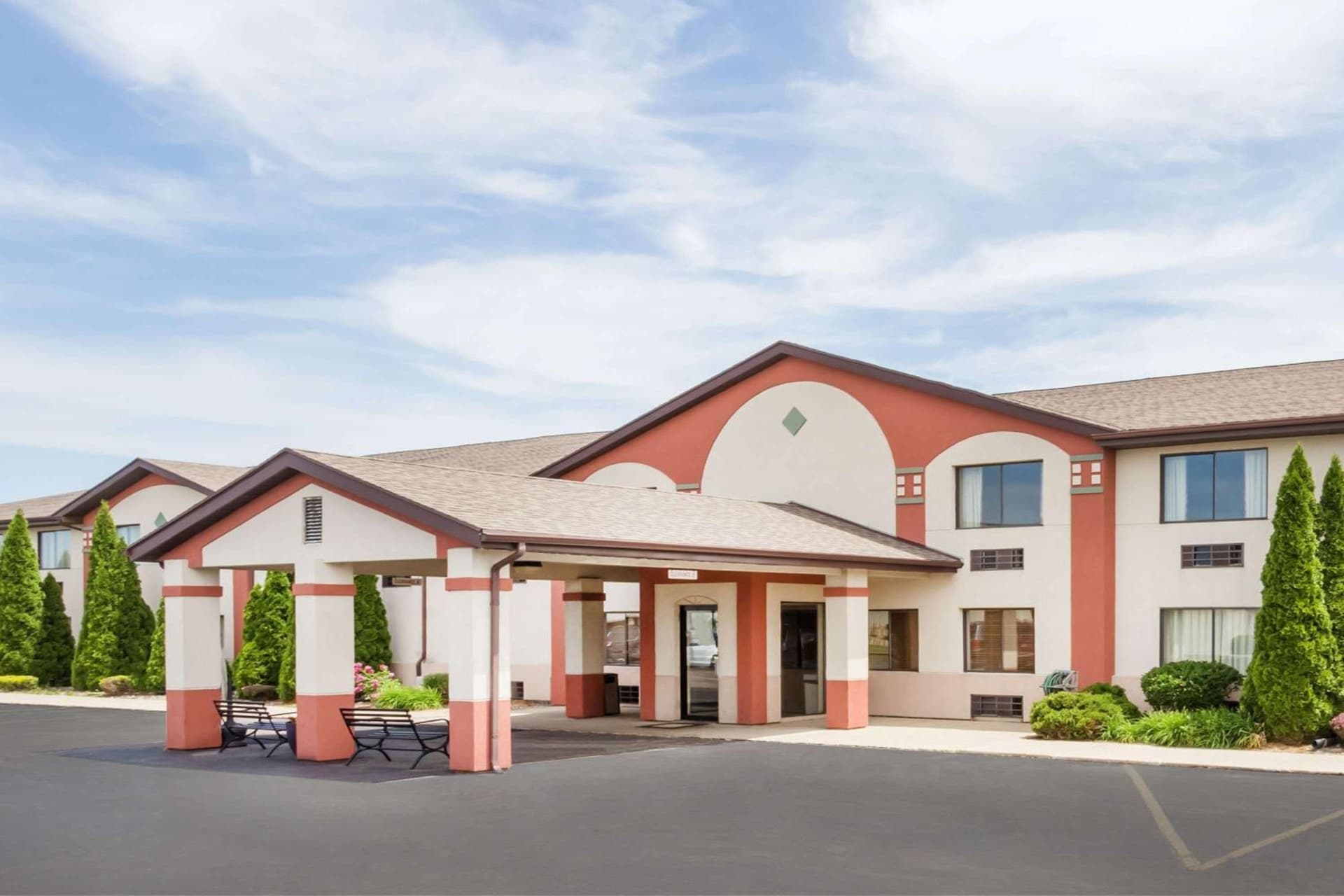 Super 8 by Wyndham Plymouth featured exterior or lobby in Plymouth, IN — similar hotel